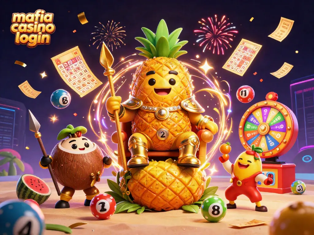 Engage with the mafia casino login experience through vibrant 3D casino elements and exciting graphics.