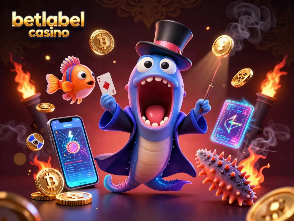 Experience magic at betlabel casino with a creative deep-sea show featuring unique gaming elements.